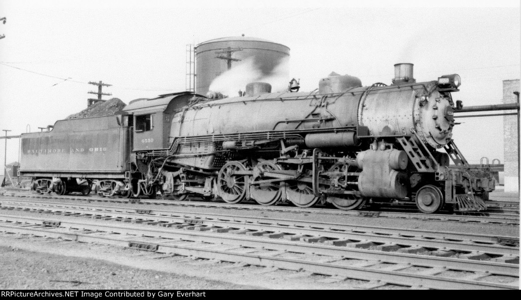 BO 2-8-2 #4550 - Baltimore & Ohio